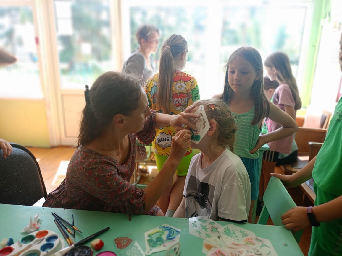 Площадка аквагрима