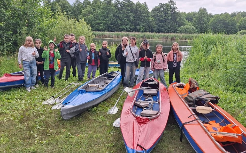 Выездное обучение плаванию на байдарках