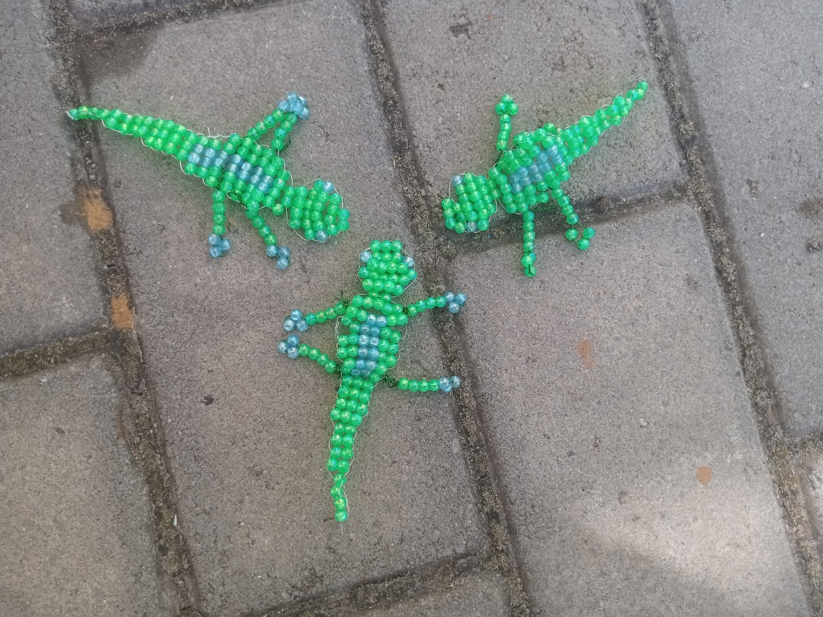 Ящерки из бисера!