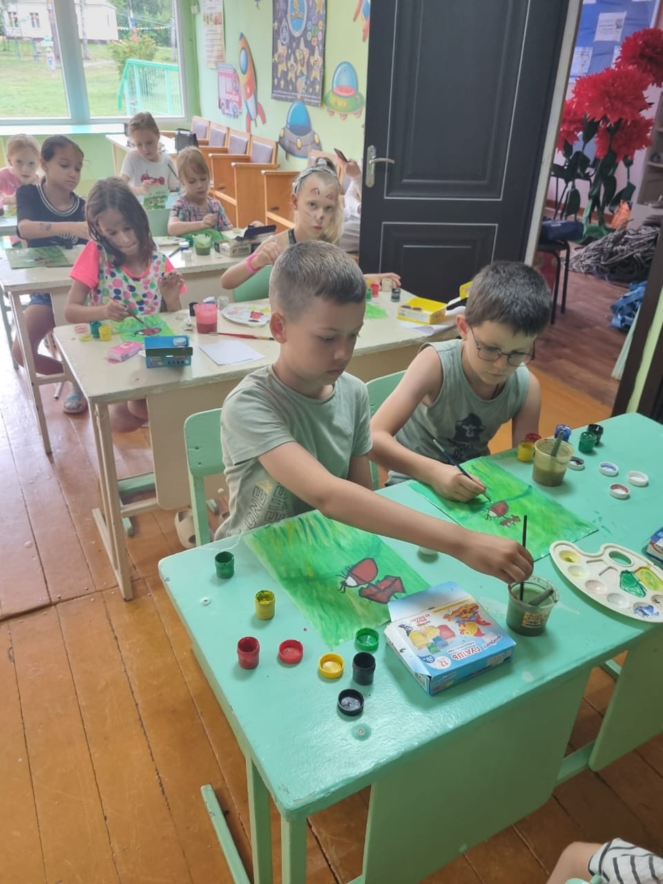 Творческие кружки в нашем лагере!