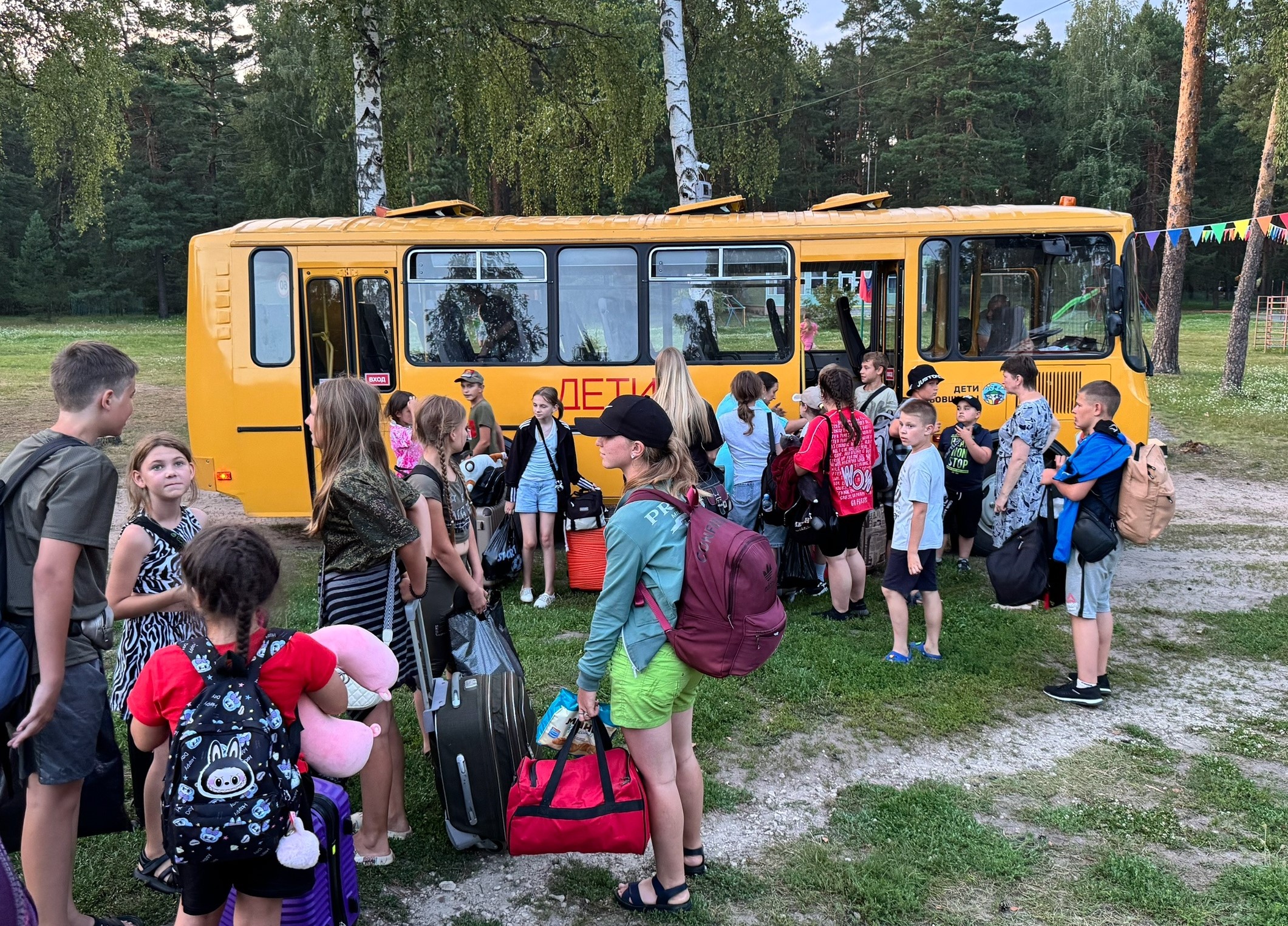 Стартовала 3 смена лагеря 