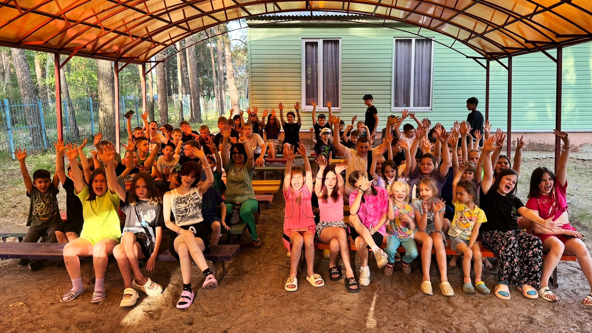 Стартовала 1 смена лагеря 