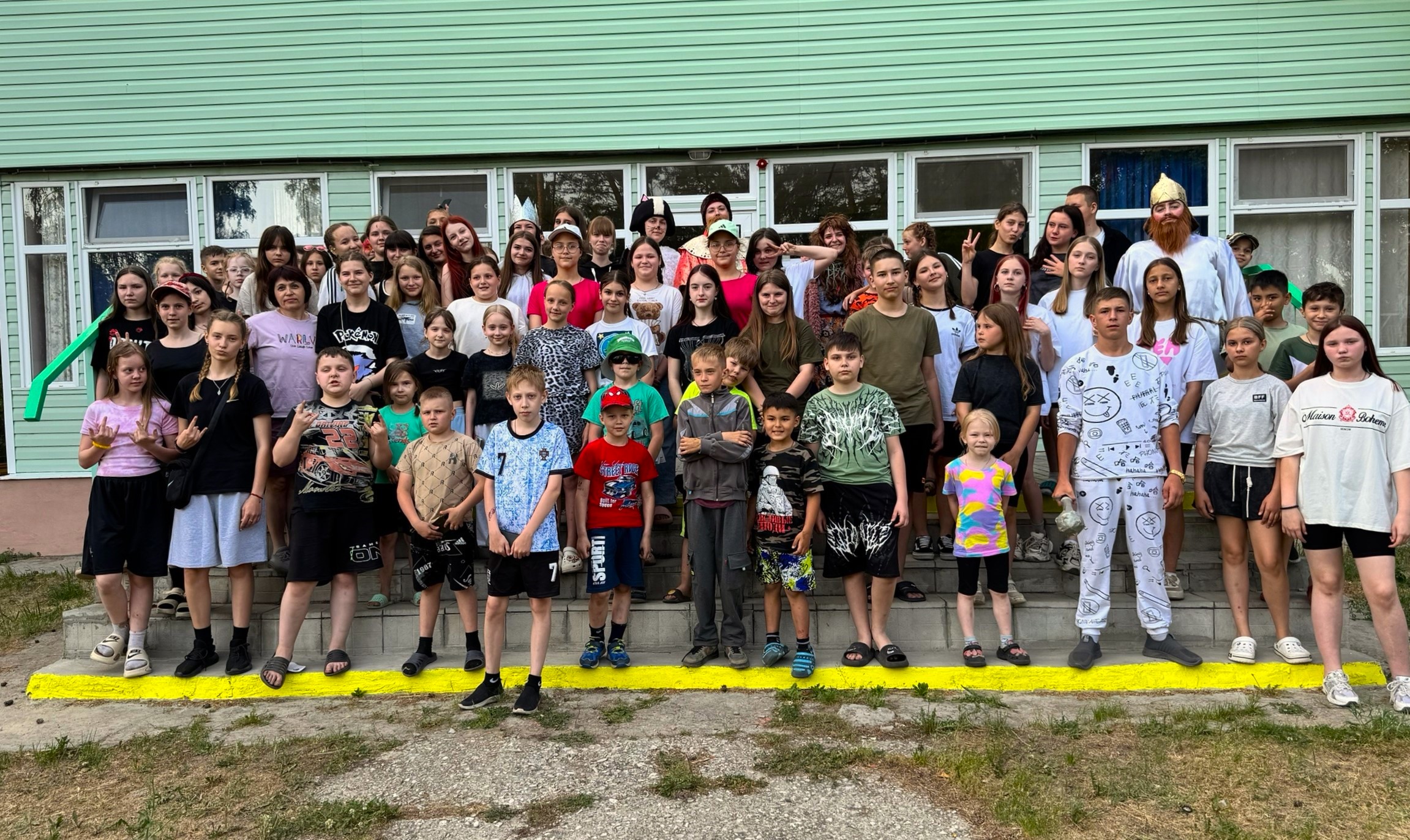 Торжественная церемония открытия первой летней смены — «Горизонты смелых»